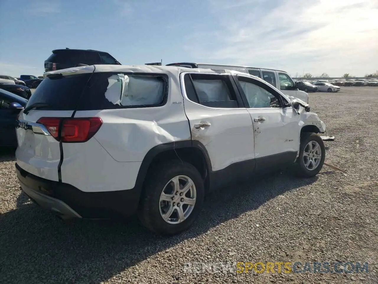 3 fotografías del automóvil dañado 1GKKNKLA7KZ199870 GMC ACADIA 2019