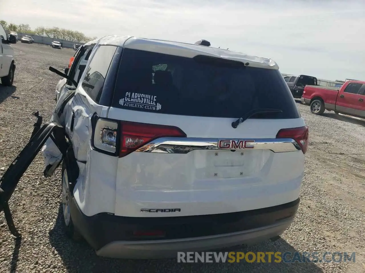 6 fotografías del automóvil dañado 1GKKNKLA7KZ199870 GMC ACADIA 2019