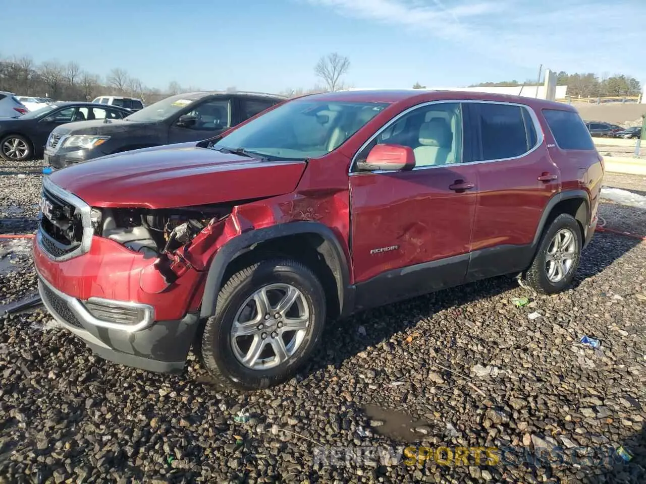 1 fotografías del automóvil dañado 1GKKNKLA7KZ245102 GMC ACADIA 2019