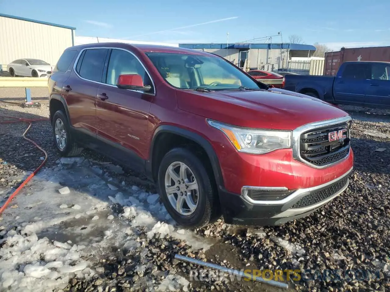4 fotografías del automóvil dañado 1GKKNKLA7KZ245102 GMC ACADIA 2019