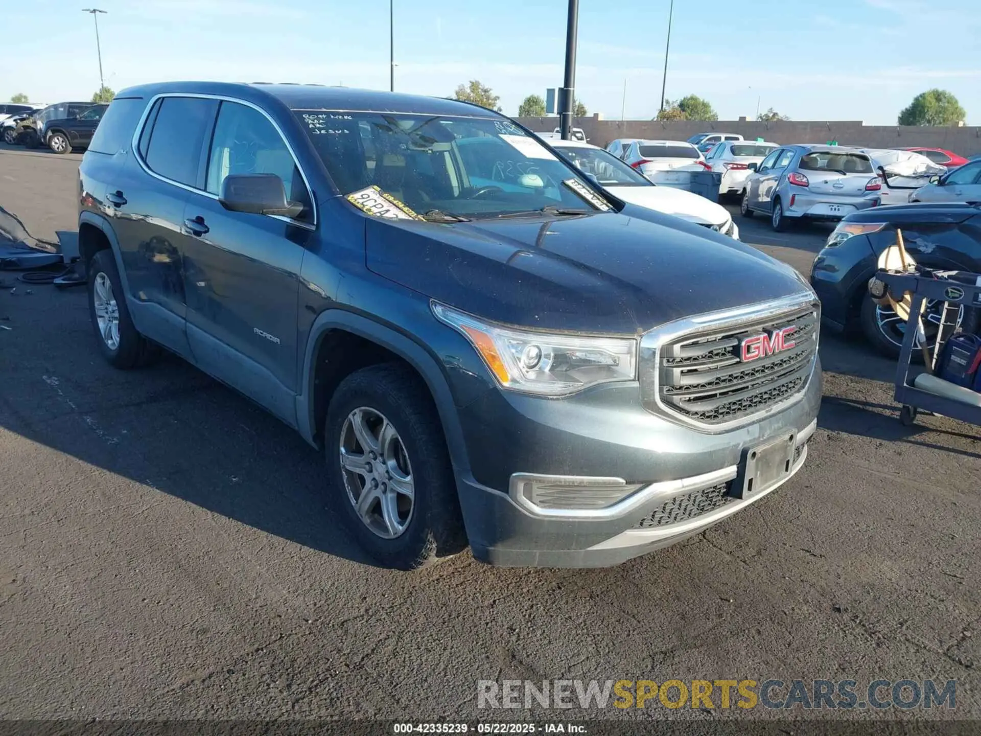 1 fotografías del automóvil dañado 1GKKNKLA8KZ279520 GMC ACADIA 2019
