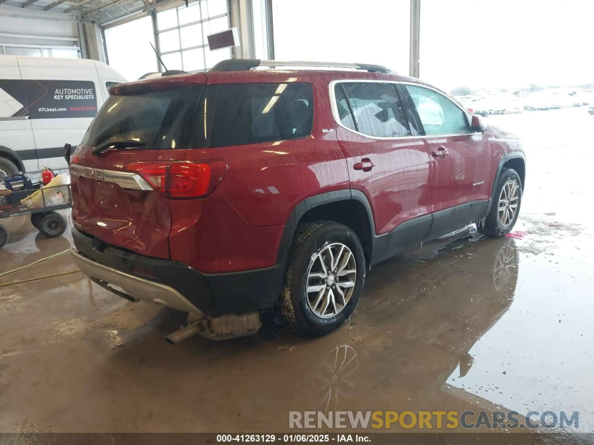4 fotografías del automóvil dañado 1GKKNLLA3KZ290625 GMC ACADIA 2019