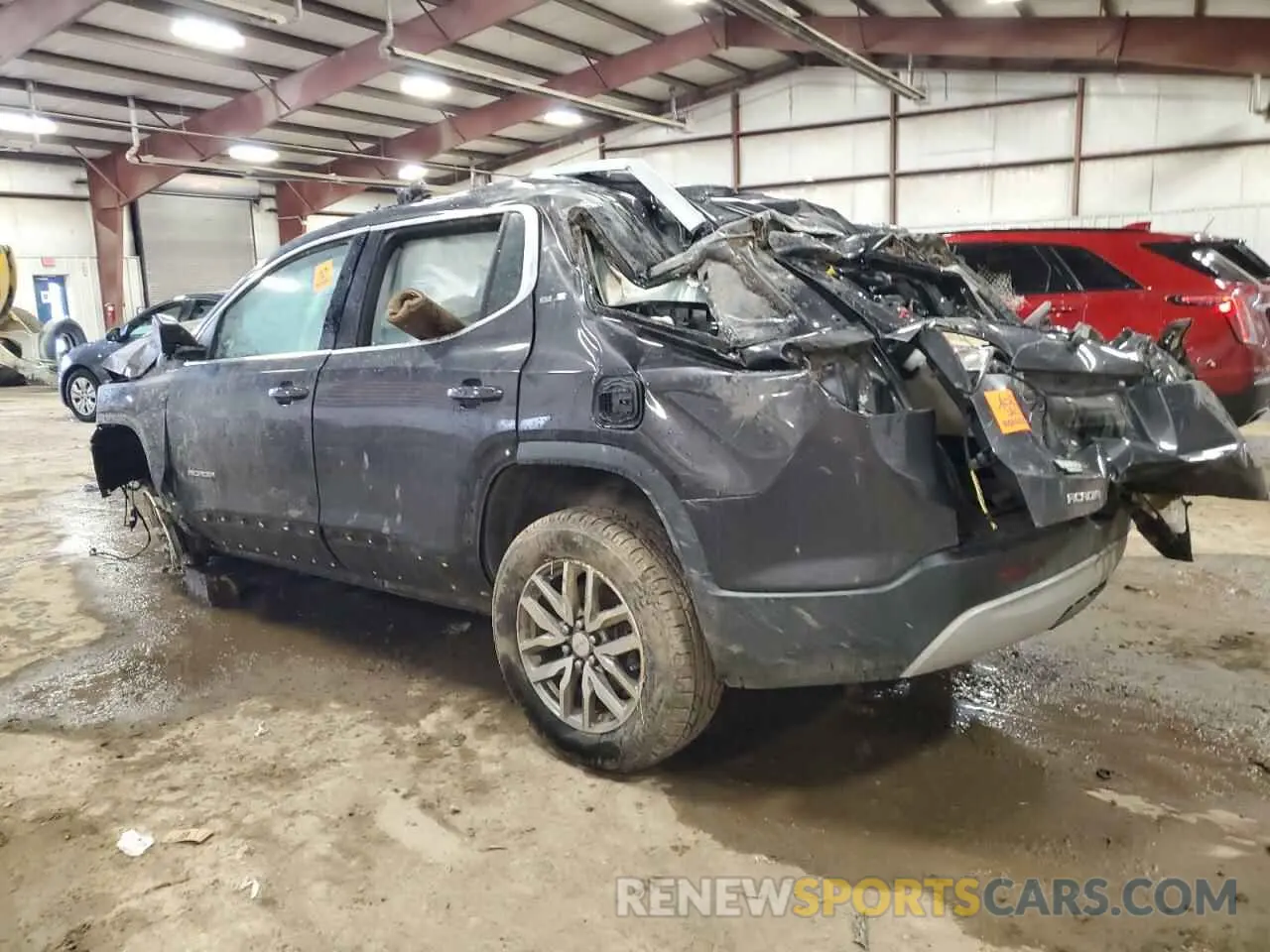2 fotografías del automóvil dañado 1GKKNLLA7KZ153798 GMC ACADIA 2019