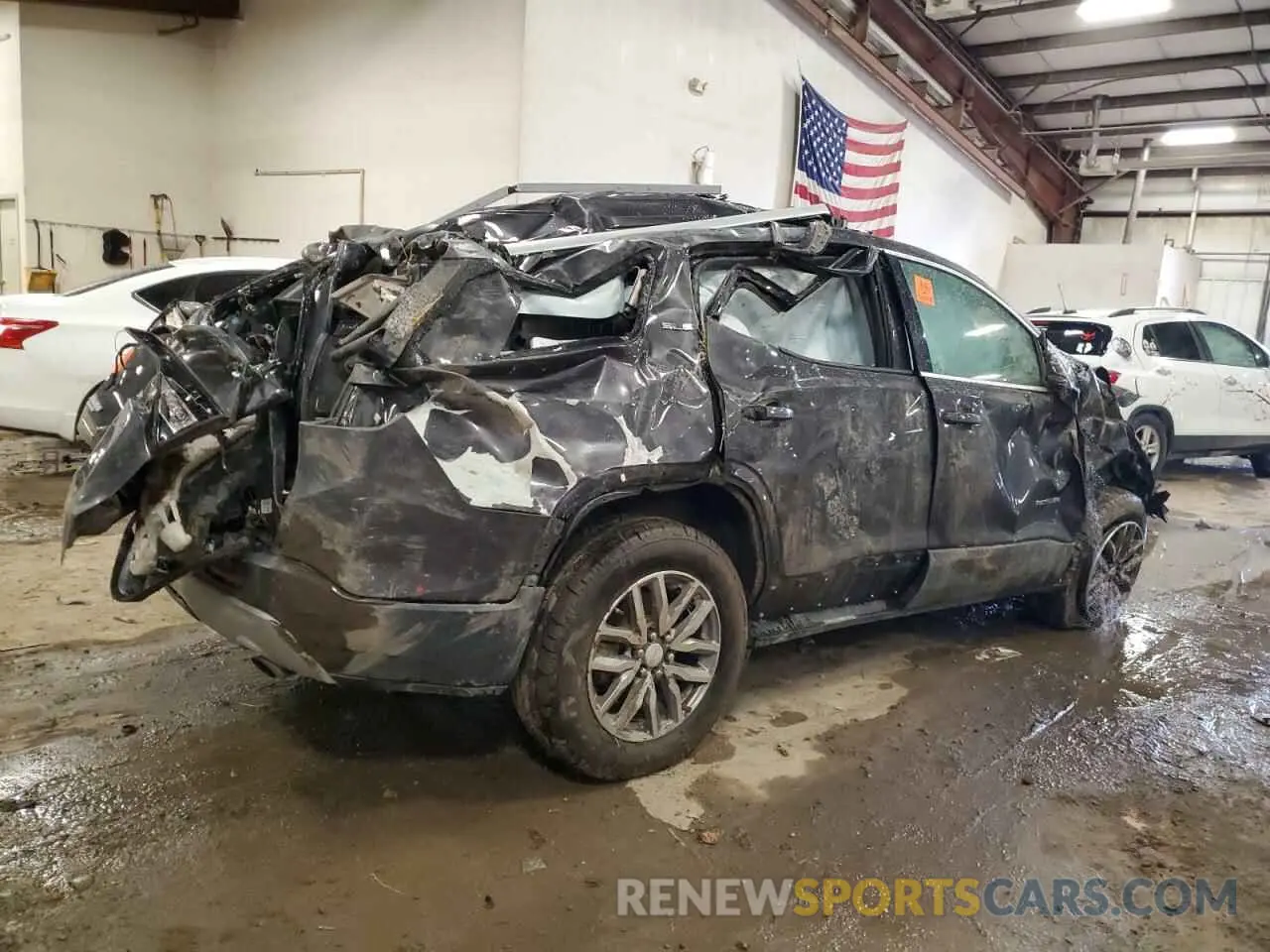 3 fotografías del automóvil dañado 1GKKNLLA7KZ153798 GMC ACADIA 2019