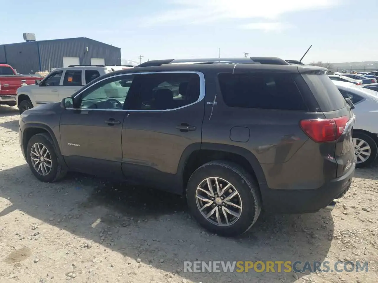 2 fotografías del automóvil dañado 1GKKNLLS2KZ288230 GMC ACADIA 2019
