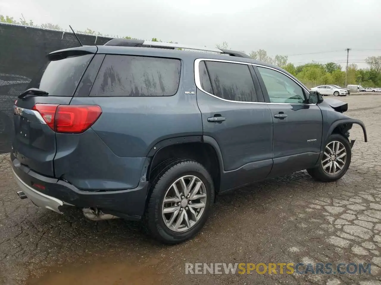3 fotografías del automóvil dañado 1GKKNLLS2KZ291676 GMC ACADIA 2019