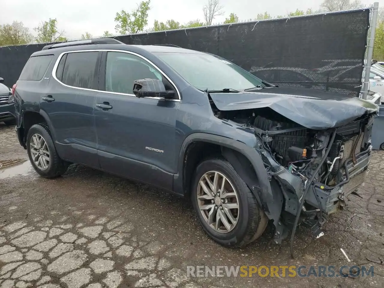 4 fotografías del automóvil dañado 1GKKNLLS2KZ291676 GMC ACADIA 2019