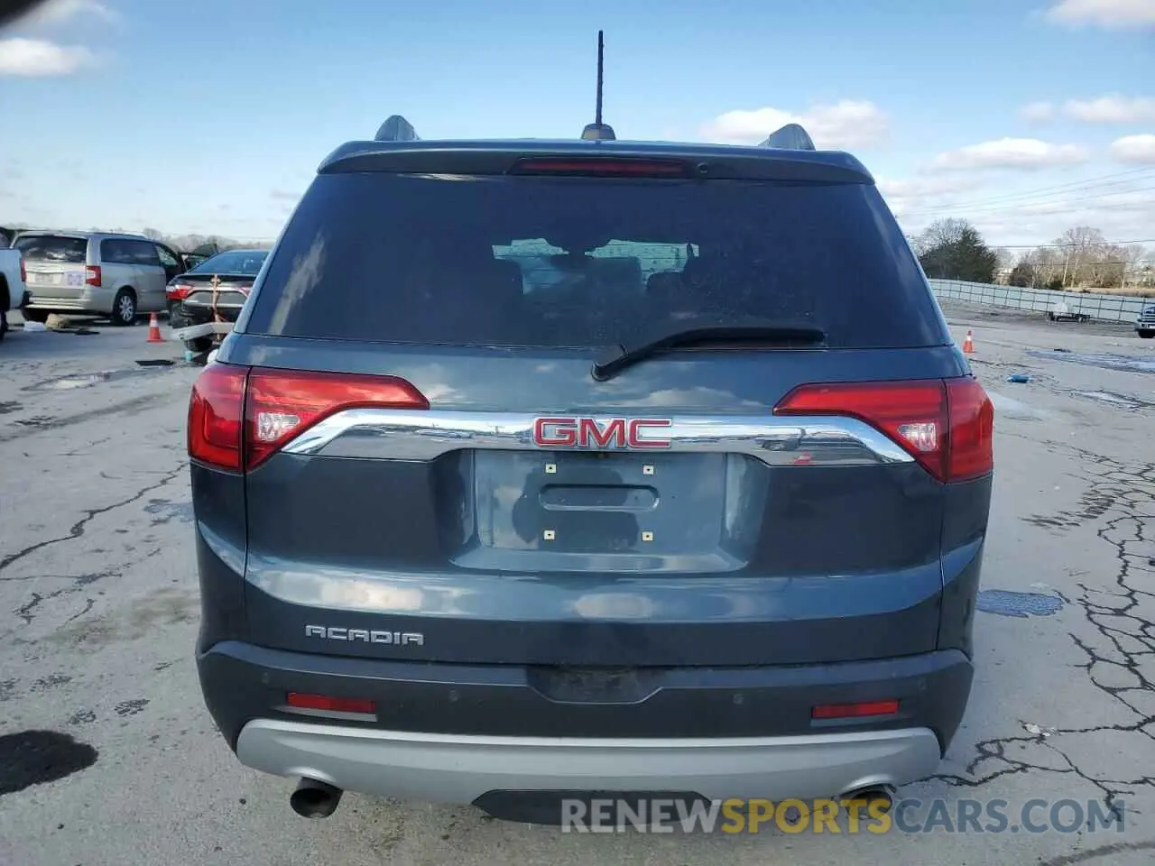 6 fotografías del automóvil dañado 1GKKNLLS3KZ276538 GMC ACADIA 2019