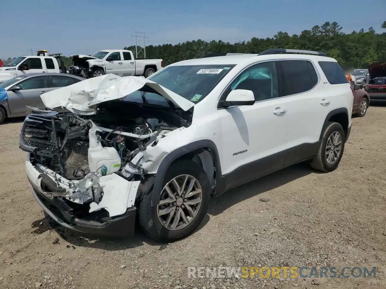 1 fotografías del automóvil dañado 1GKKNLLS4KZ154562 GMC ACADIA 2019