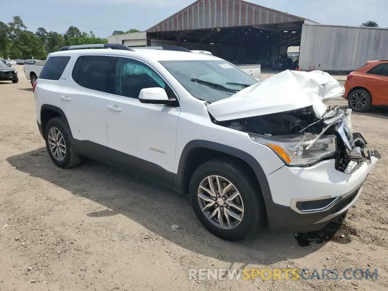 4 fotografías del automóvil dañado 1GKKNLLS4KZ154562 GMC ACADIA 2019