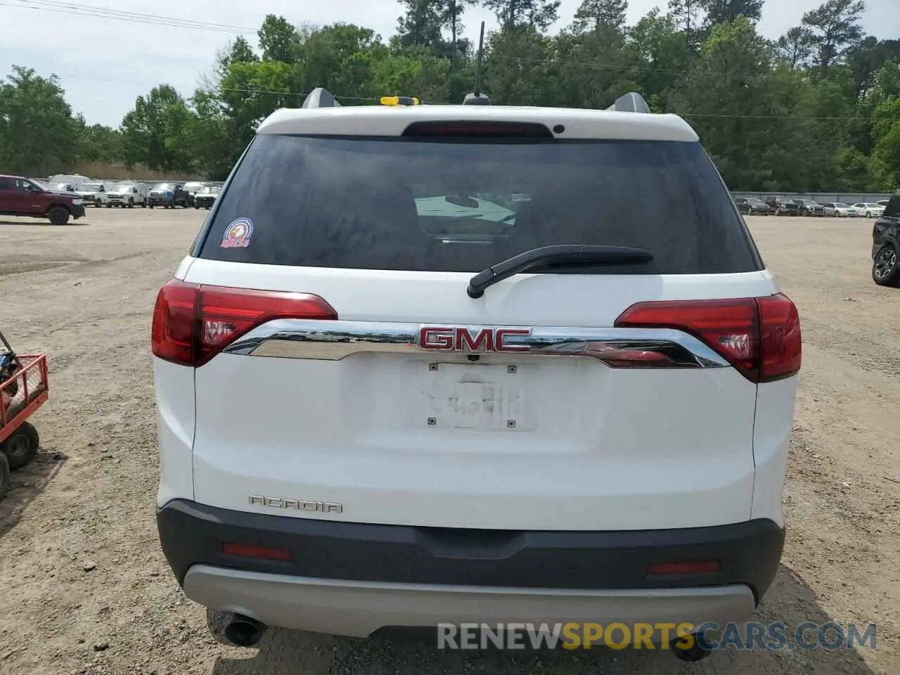 6 fotografías del automóvil dañado 1GKKNLLS4KZ154562 GMC ACADIA 2019