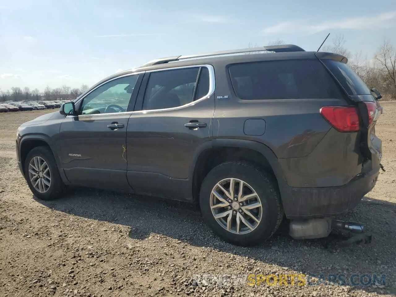2 fotografías del automóvil dañado 1GKKNLLS4KZ255603 GMC ACADIA 2019