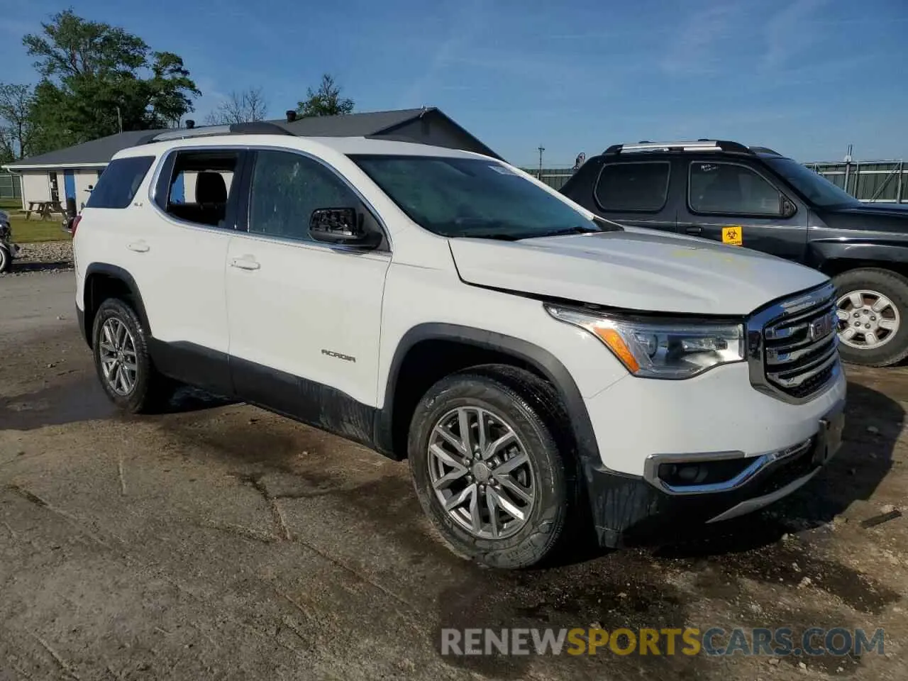 4 fotografías del automóvil dañado 1GKKNLLS6KZ258339 GMC ACADIA 2019