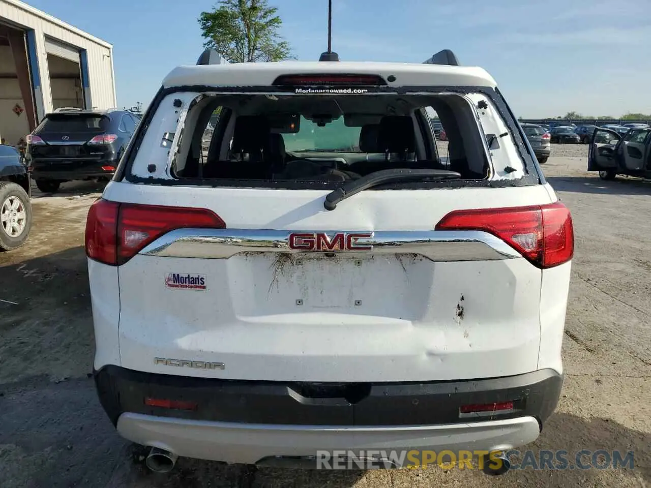 6 fotografías del automóvil dañado 1GKKNLLS6KZ258339 GMC ACADIA 2019