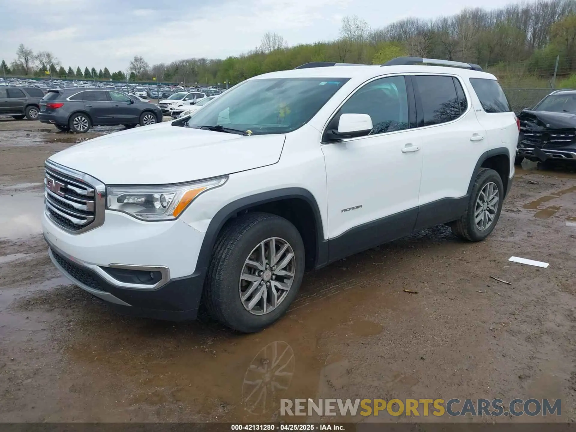 2 fotografías del automóvil dañado 1GKKNLLS6KZ279109 GMC ACADIA 2019