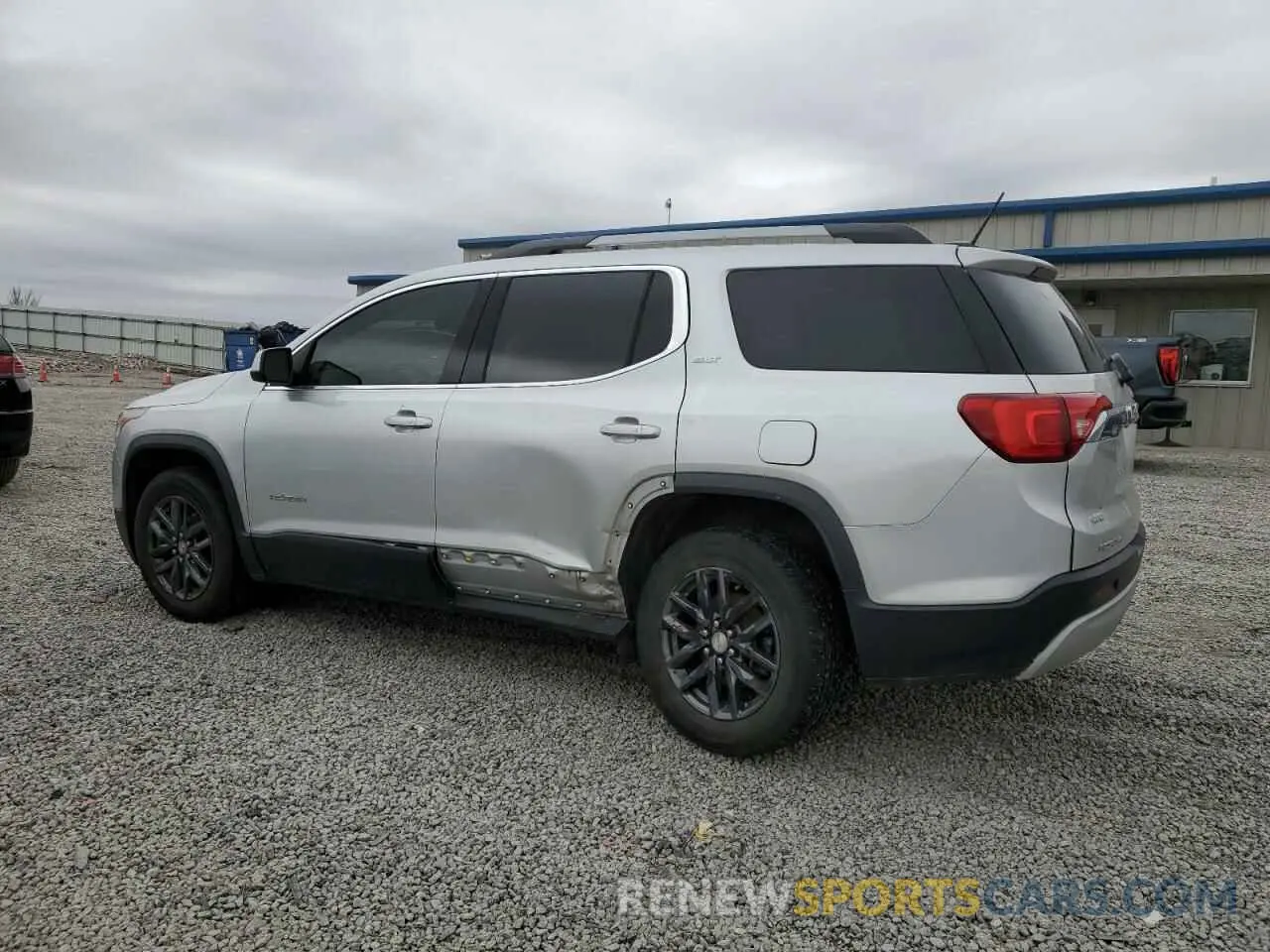 2 fotografías del automóvil dañado 1GKKNMLA4KZ124412 GMC ACADIA 2019