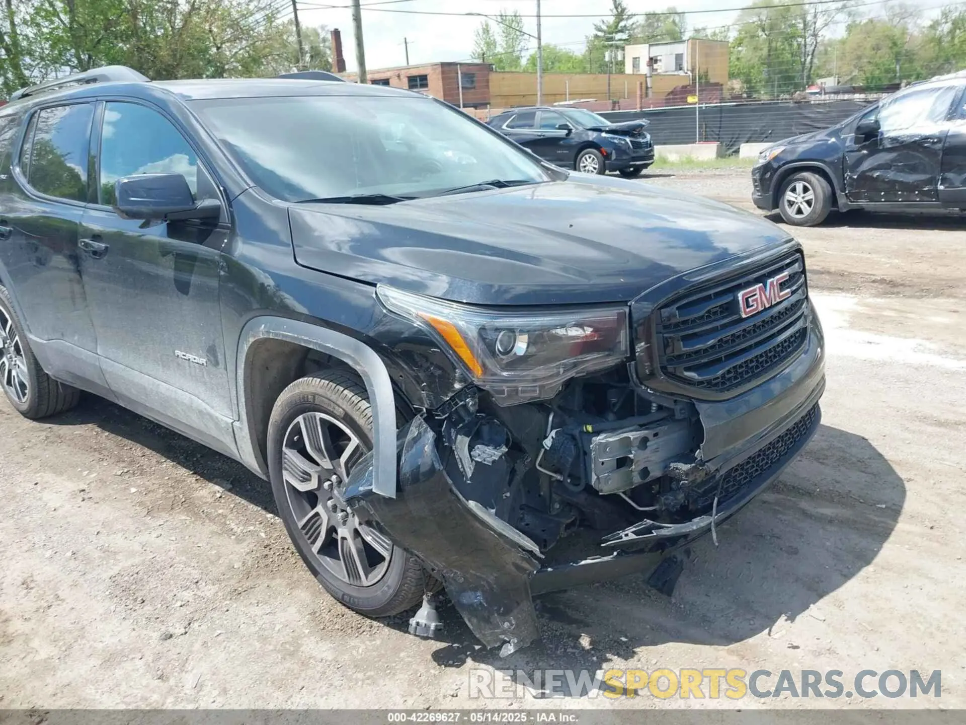 6 fotografías del automóvil dañado 1GKKNMLA8KZ285622 GMC ACADIA 2019