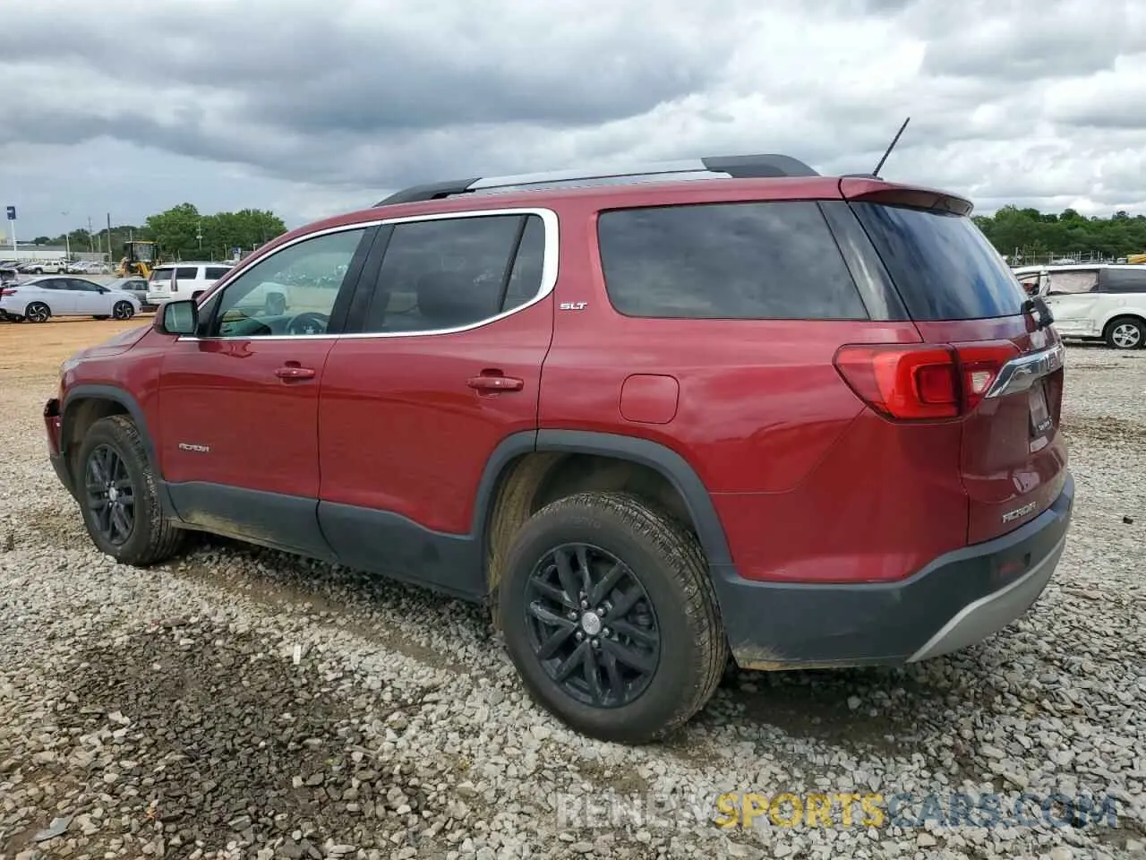 2 fotografías del automóvil dañado 1GKKNMLAXKZ136970 GMC ACADIA 2019