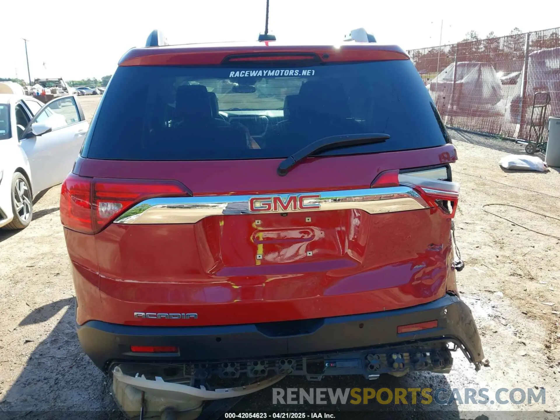 6 fotografías del automóvil dañado 1GKKNMLS0KZ140728 GMC ACADIA 2019