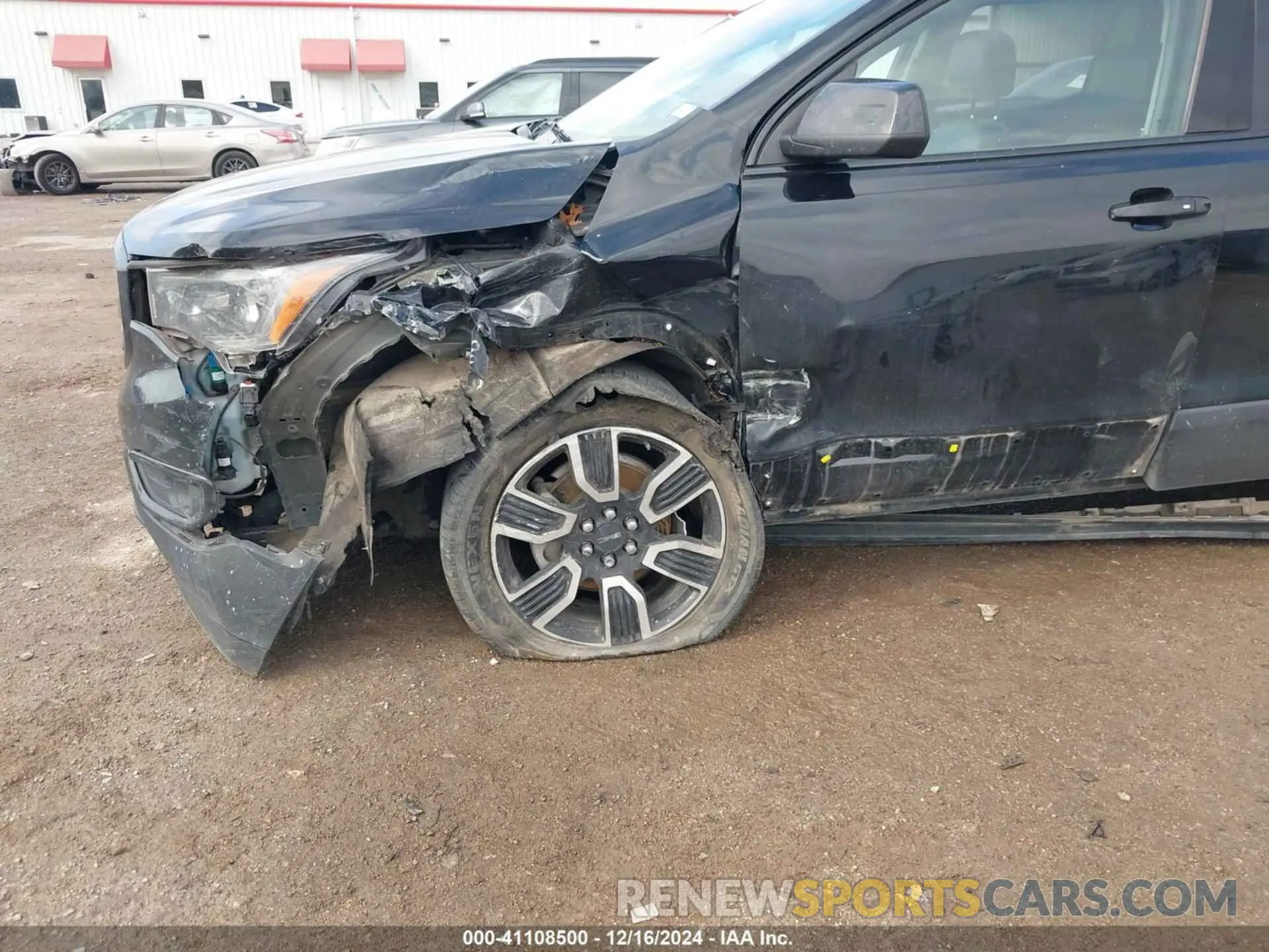 6 fotografías del automóvil dañado 1GKKNMLS0KZ163345 GMC ACADIA 2019