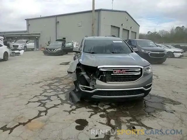 14 fotografías del automóvil dañado 1GKKNMLS1KZ136803 GMC ACADIA 2019