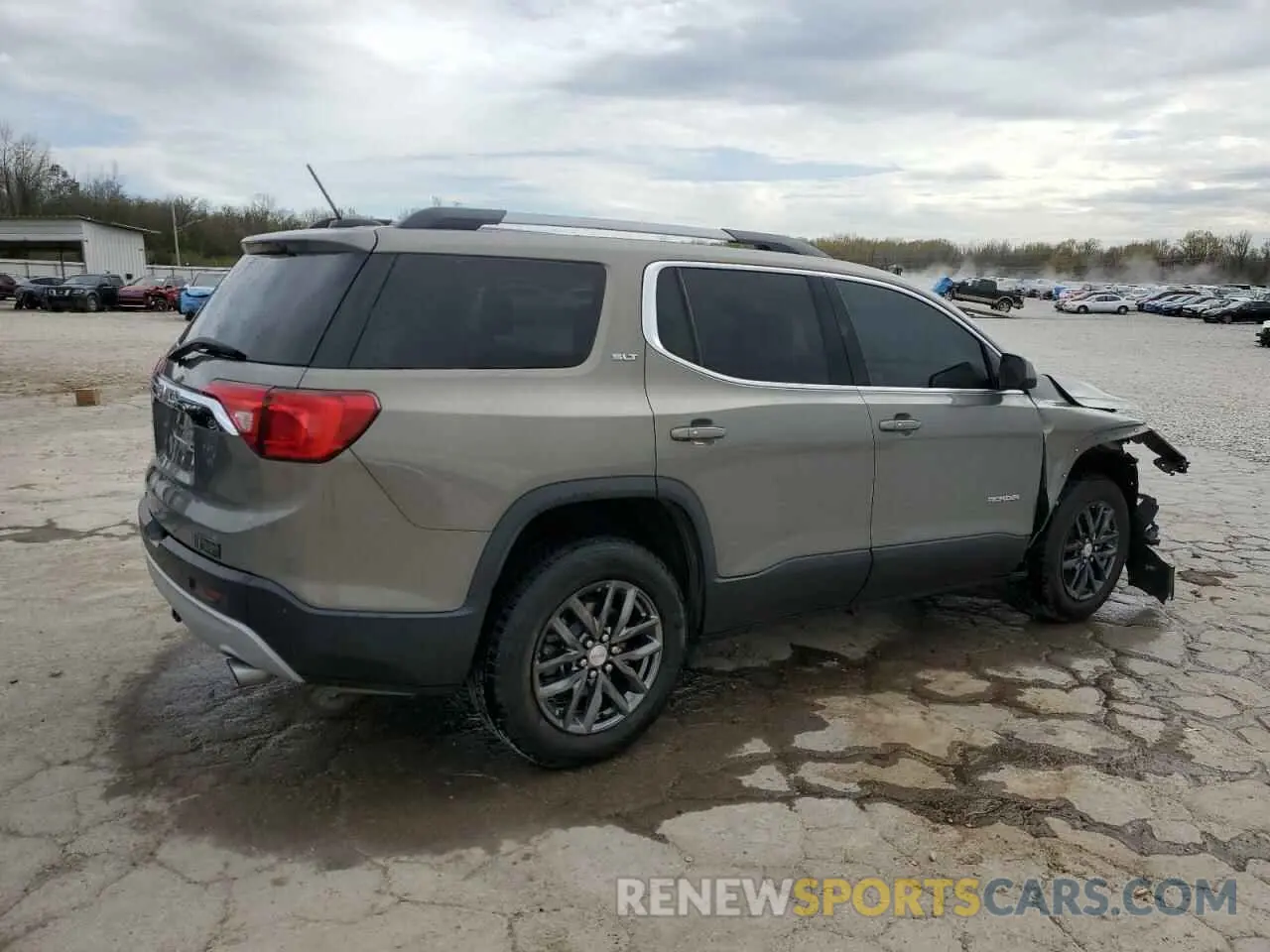 3 fotografías del automóvil dañado 1GKKNMLS1KZ136803 GMC ACADIA 2019