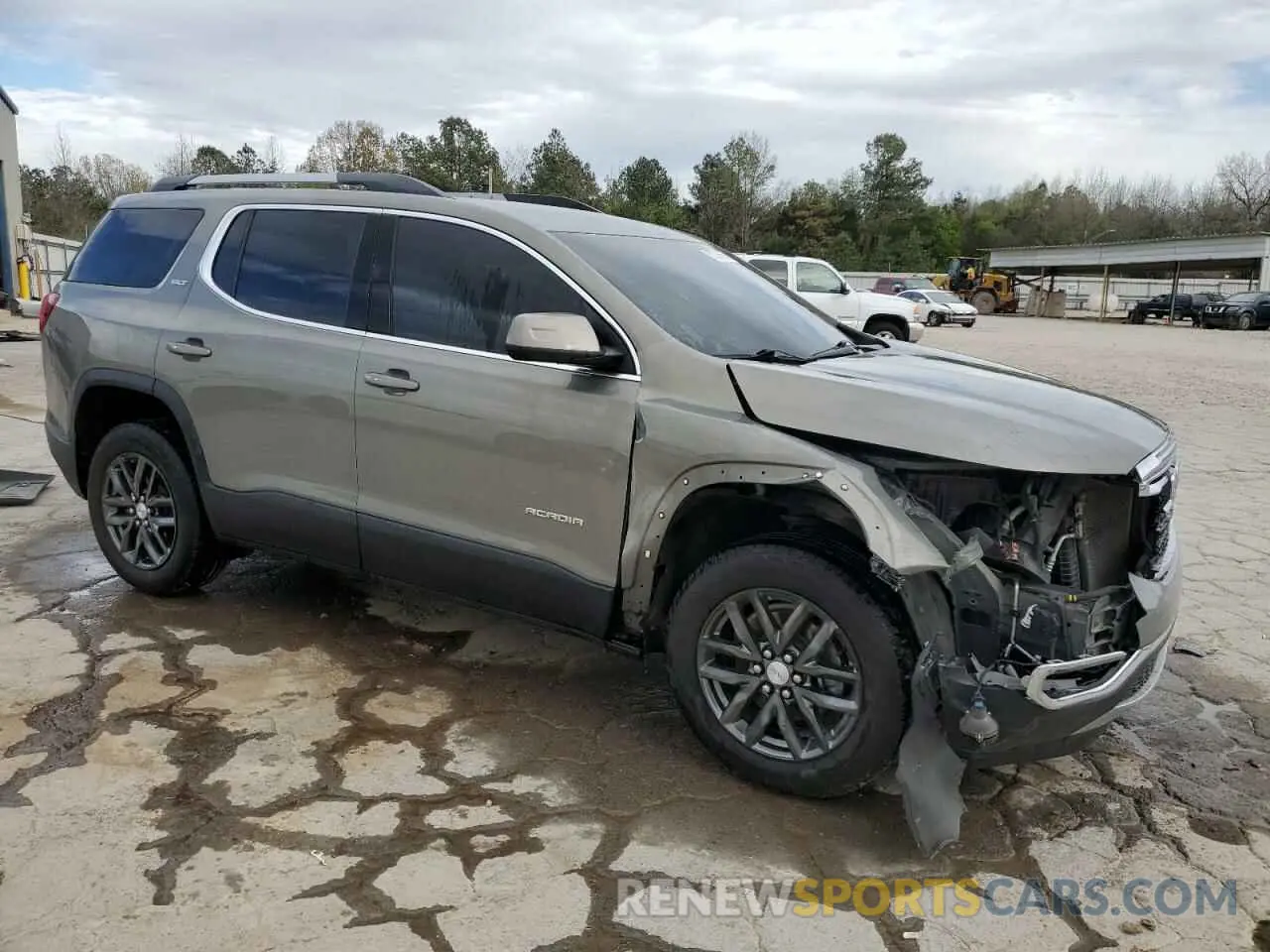 4 fotografías del automóvil dañado 1GKKNMLS1KZ136803 GMC ACADIA 2019