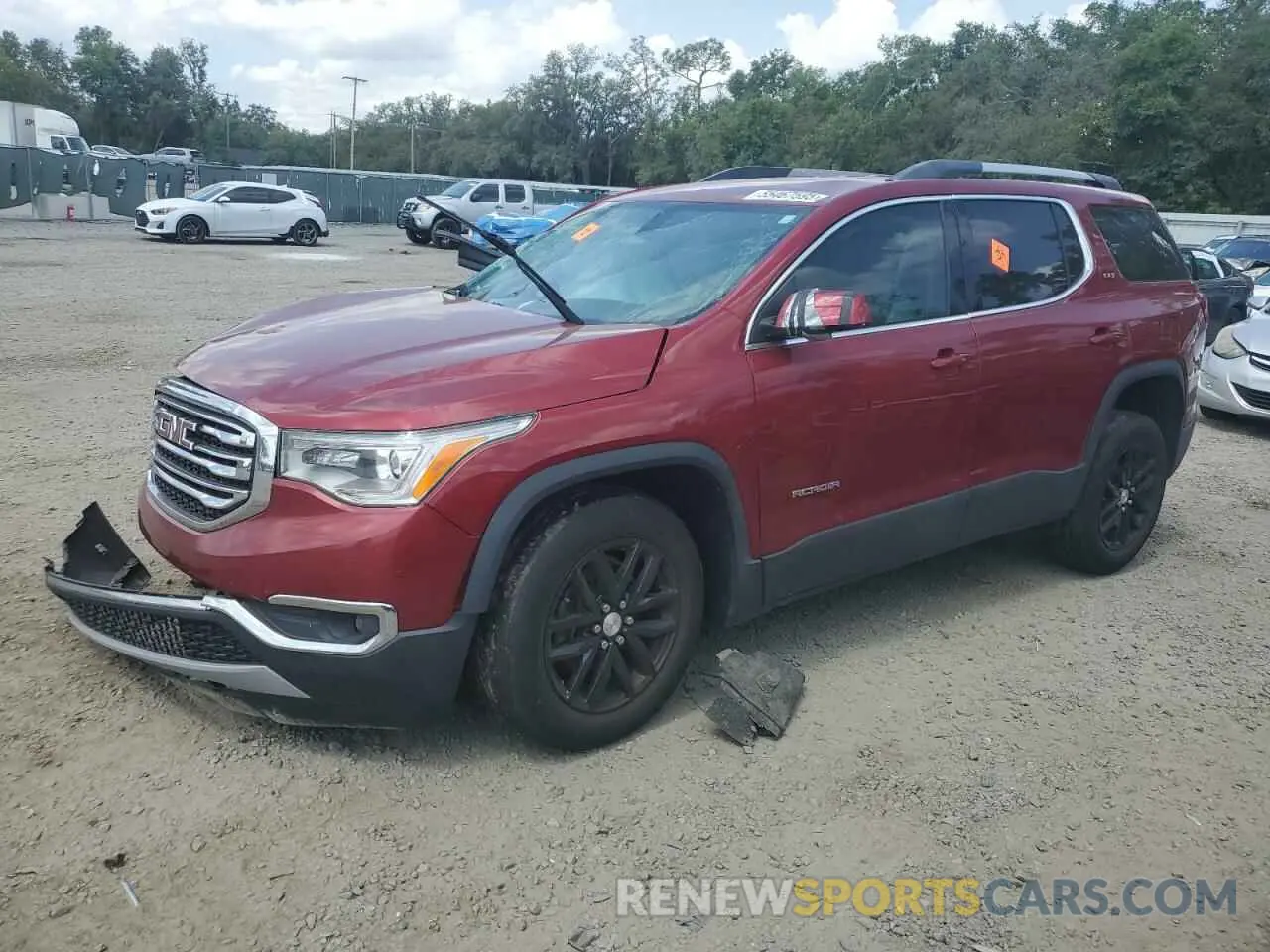 1 fotografías del automóvil dañado 1GKKNMLS1KZ193504 GMC ACADIA 2019