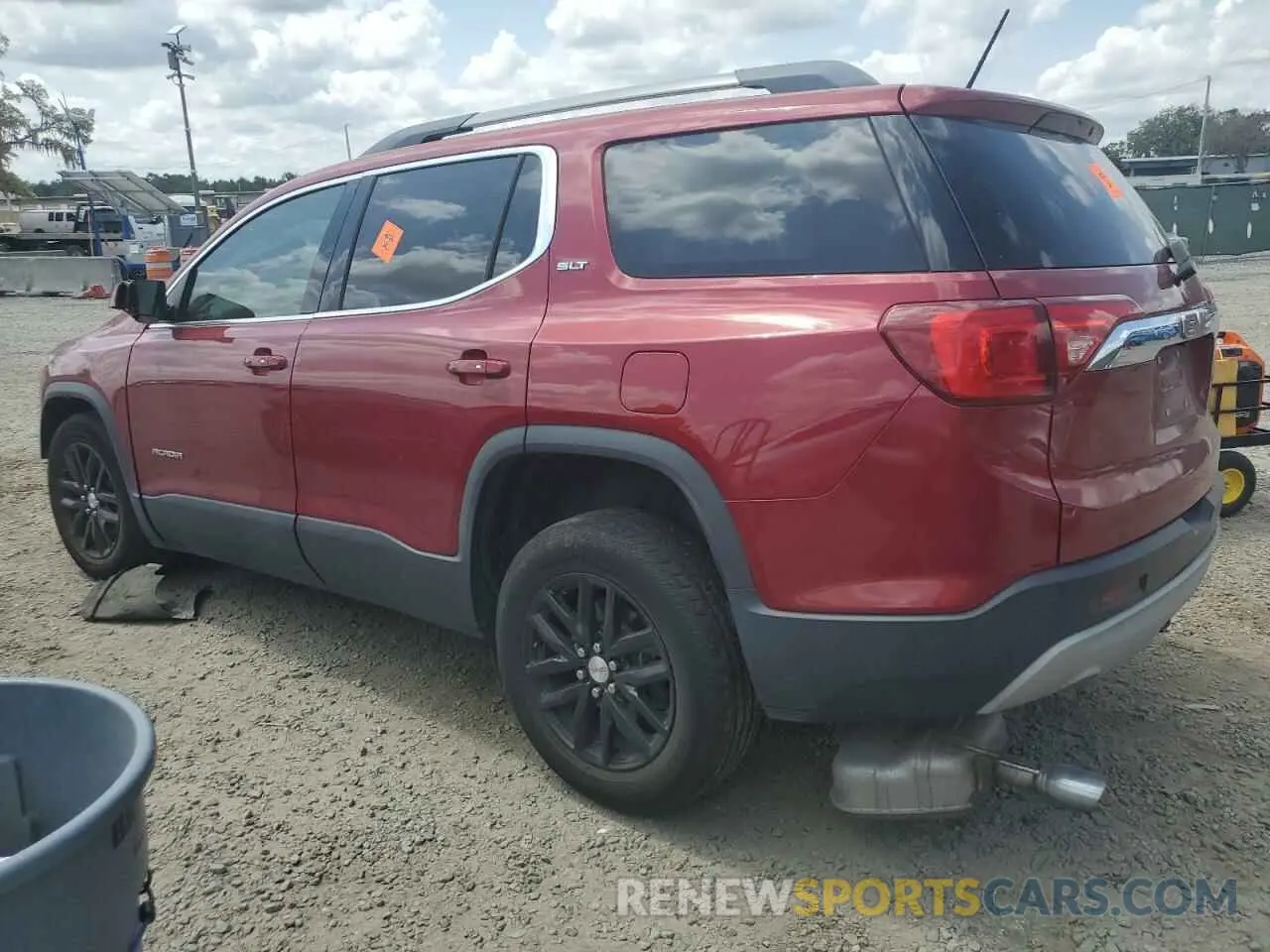 2 fotografías del automóvil dañado 1GKKNMLS1KZ193504 GMC ACADIA 2019