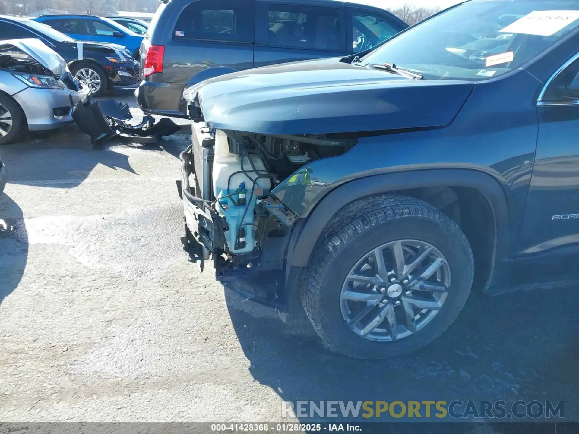 19 fotografías del automóvil dañado 1GKKNMLS2KZ133988 GMC ACADIA 2019
