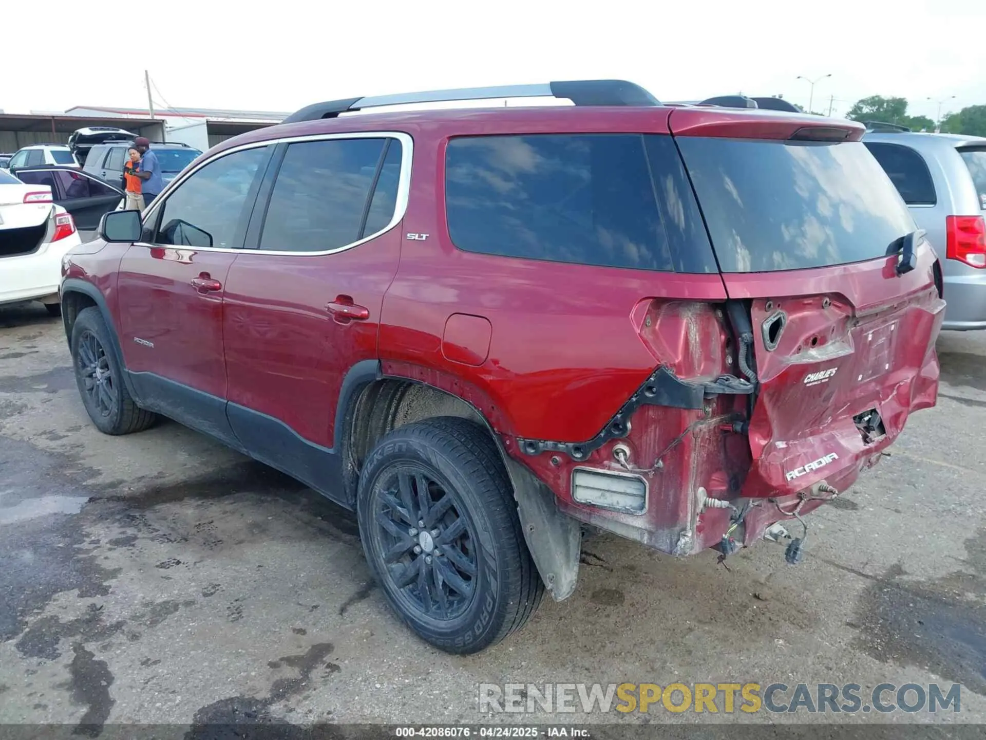 3 fotografías del automóvil dañado 1GKKNMLS3KZ130971 GMC ACADIA 2019