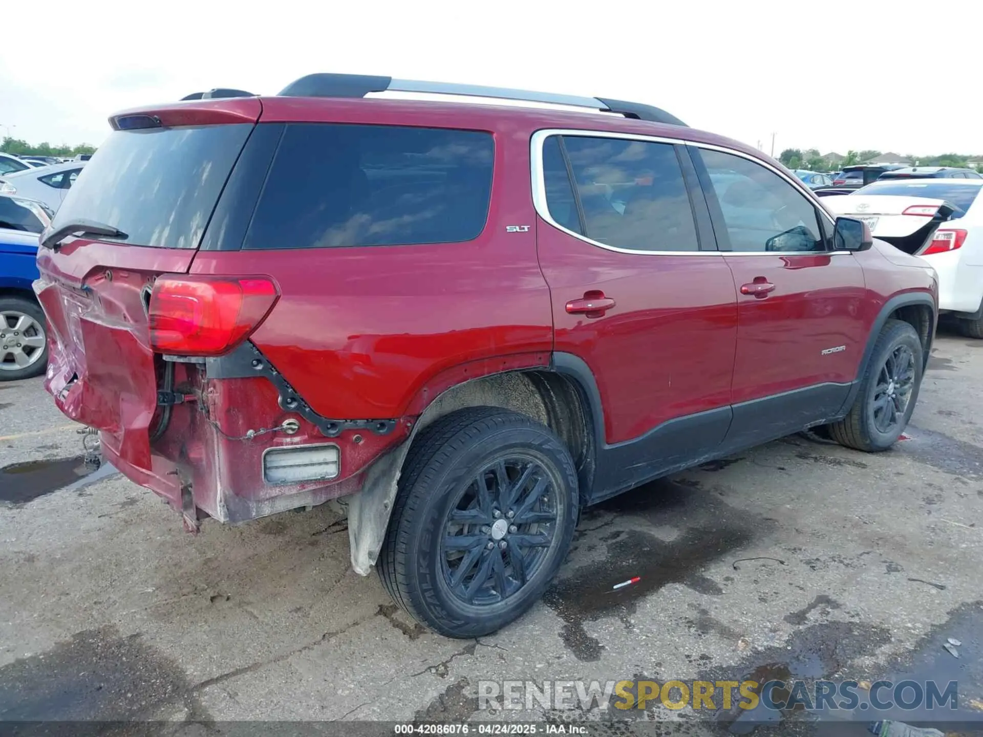 4 fotografías del automóvil dañado 1GKKNMLS3KZ130971 GMC ACADIA 2019