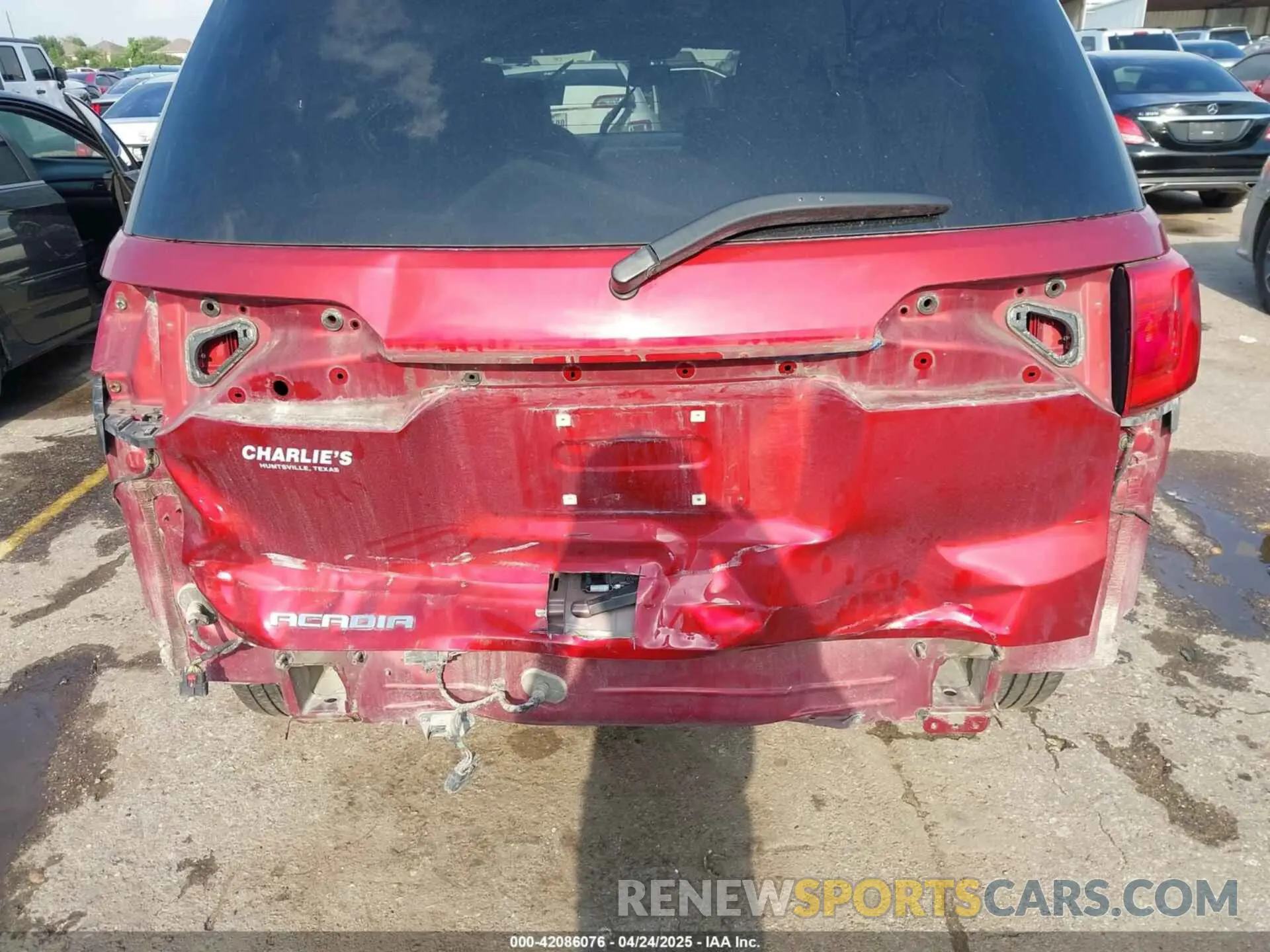 6 fotografías del automóvil dañado 1GKKNMLS3KZ130971 GMC ACADIA 2019