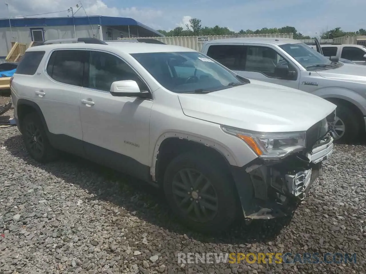 4 fotografías del automóvil dañado 1GKKNMLS4KZ271175 GMC ACADIA 2019