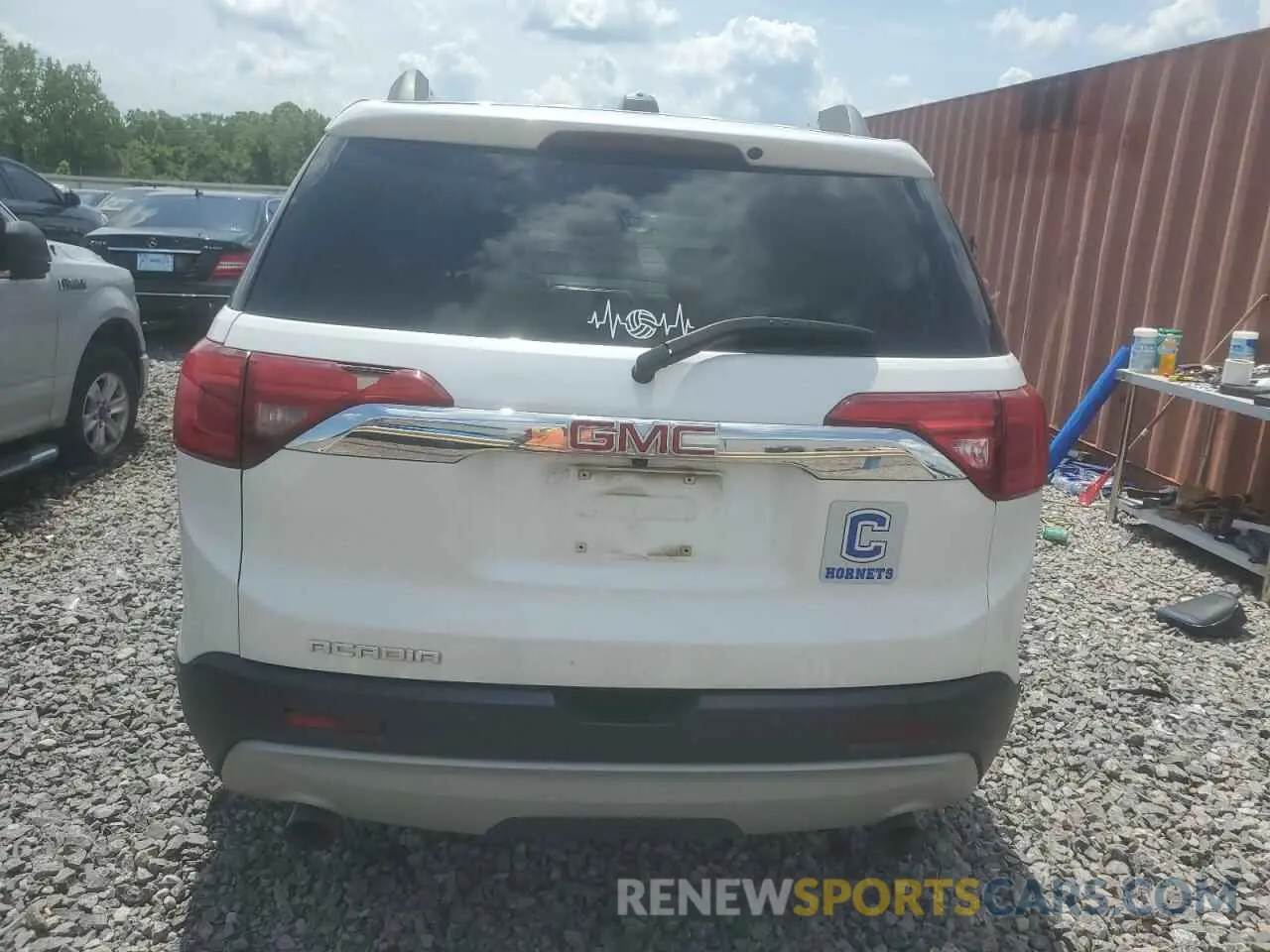 6 fotografías del automóvil dañado 1GKKNMLS4KZ271175 GMC ACADIA 2019