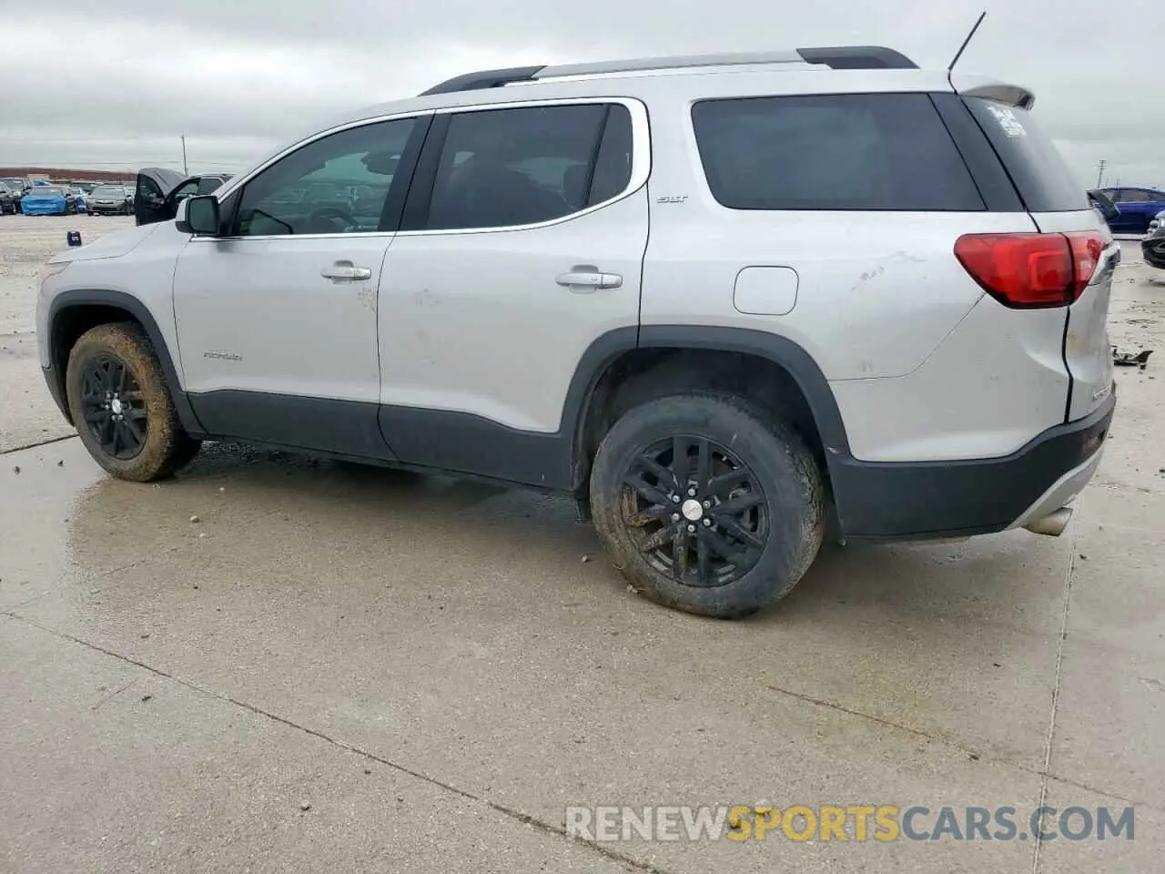 2 fotografías del automóvil dañado 1GKKNMLS5KZ107014 GMC ACADIA 2019
