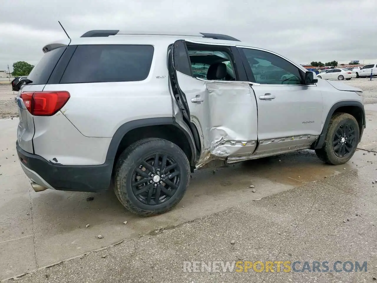 3 fotografías del automóvil dañado 1GKKNMLS5KZ107014 GMC ACADIA 2019
