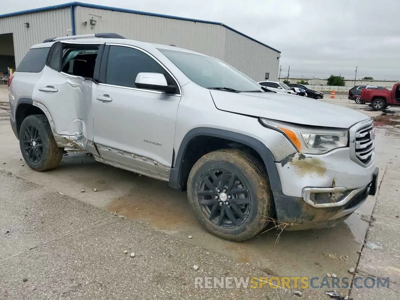4 fotografías del automóvil dañado 1GKKNMLS5KZ107014 GMC ACADIA 2019