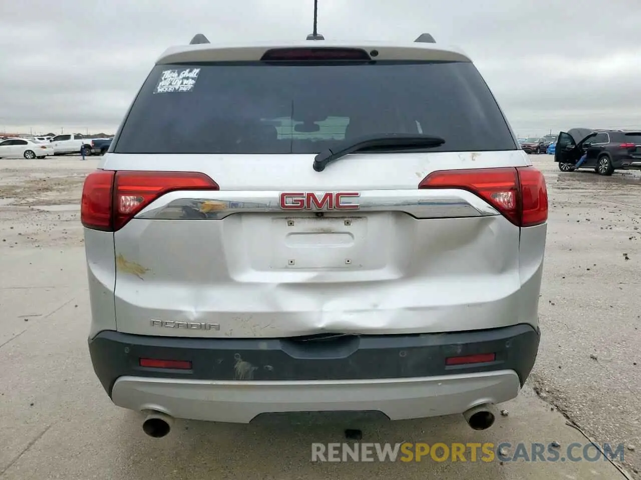 6 fotografías del automóvil dañado 1GKKNMLS5KZ107014 GMC ACADIA 2019