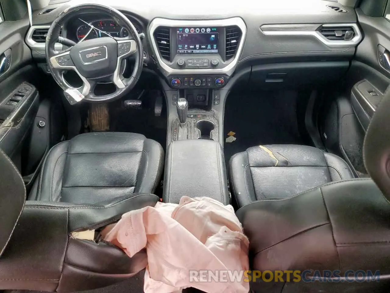 8 fotografías del automóvil dañado 1GKKNMLS5KZ107014 GMC ACADIA 2019
