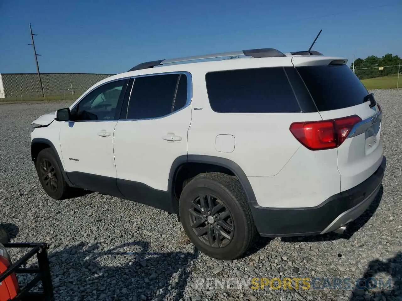 2 fotografías del automóvil dañado 1GKKNMLS5KZ185177 GMC ACADIA 2019