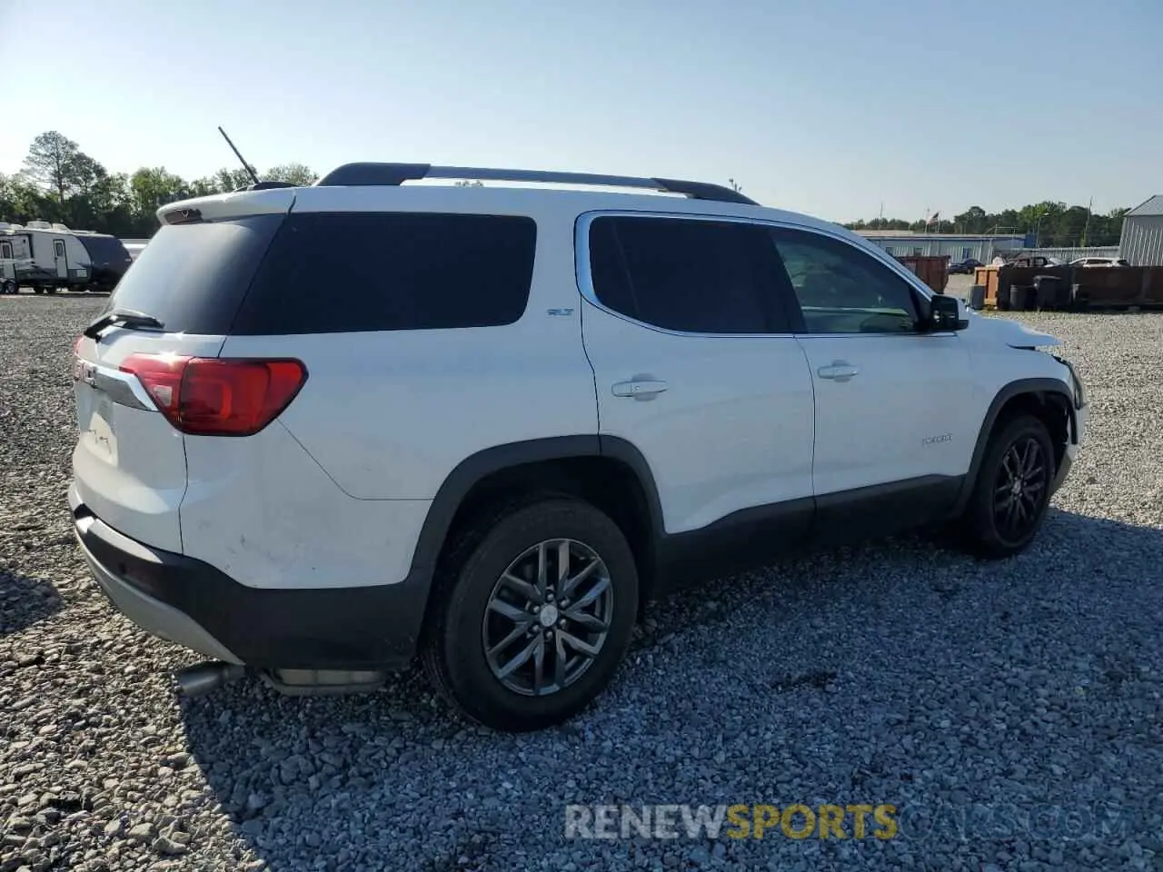 3 fotografías del automóvil dañado 1GKKNMLS5KZ185177 GMC ACADIA 2019