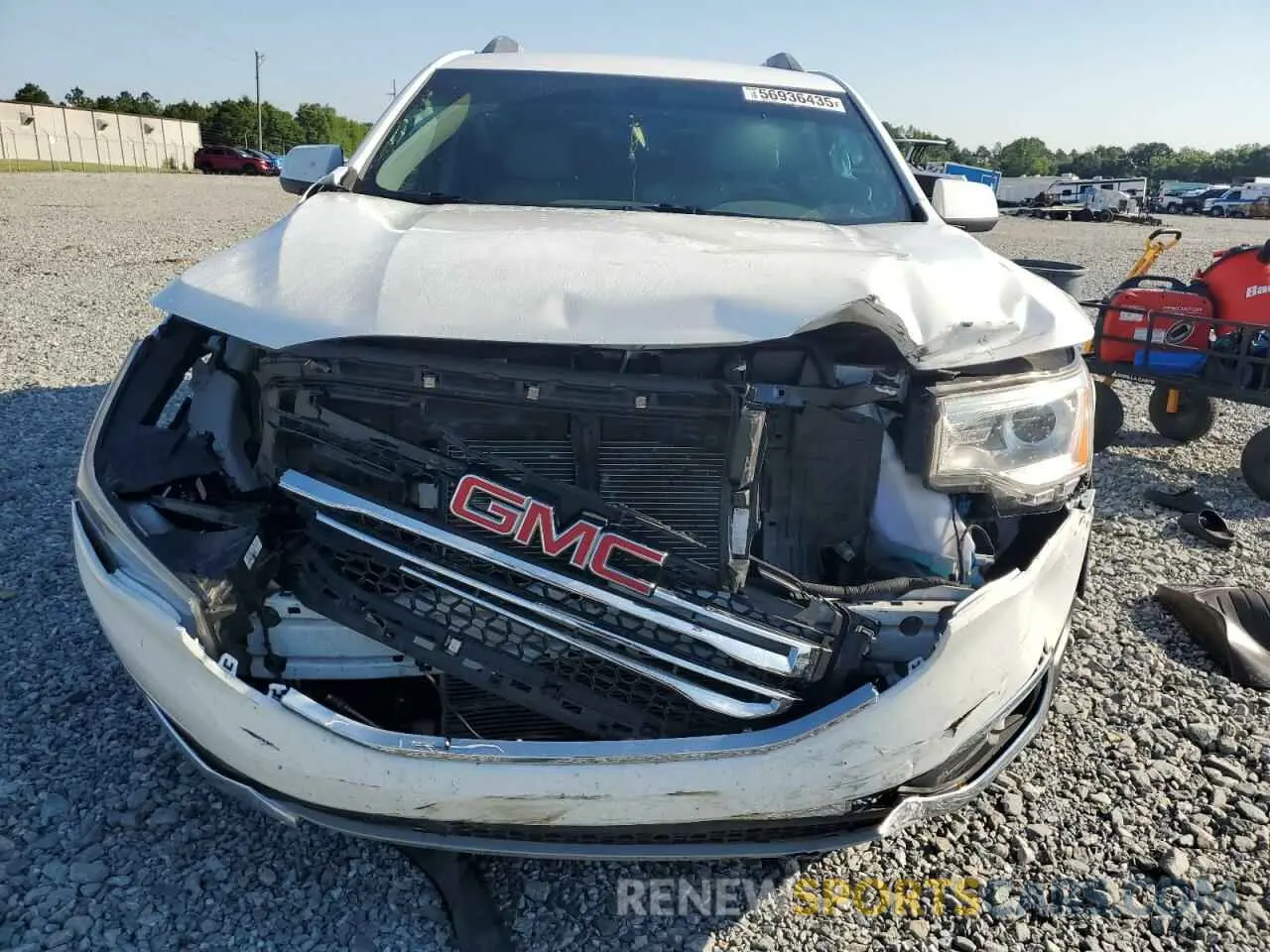 5 fotografías del automóvil dañado 1GKKNMLS5KZ185177 GMC ACADIA 2019