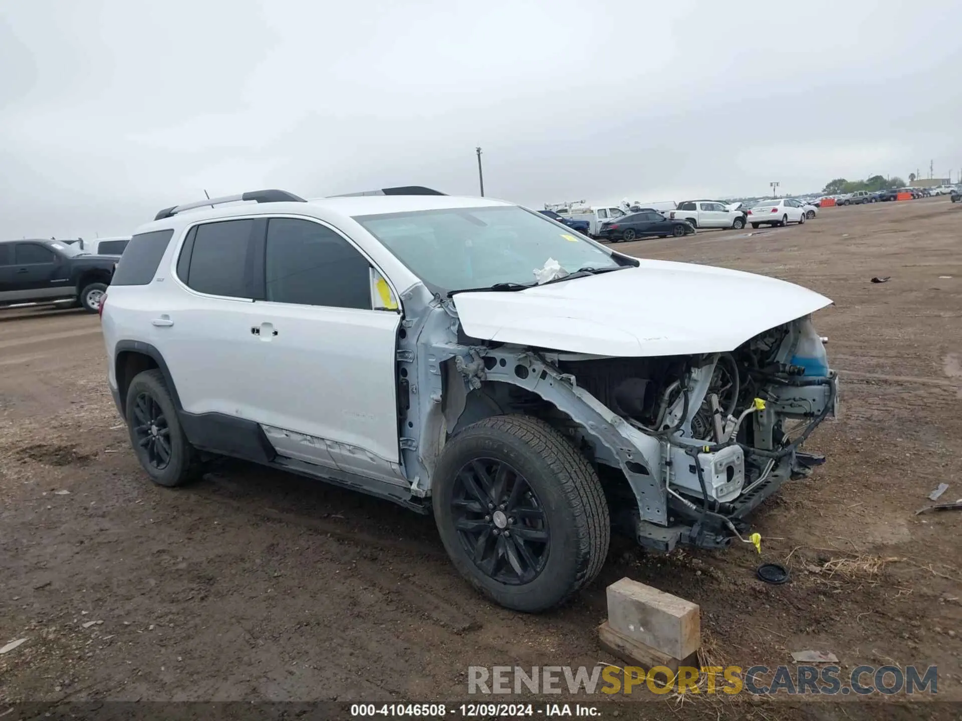 14 fotografías del automóvil dañado 1GKKNMLS5KZ228240 GMC ACADIA 2019