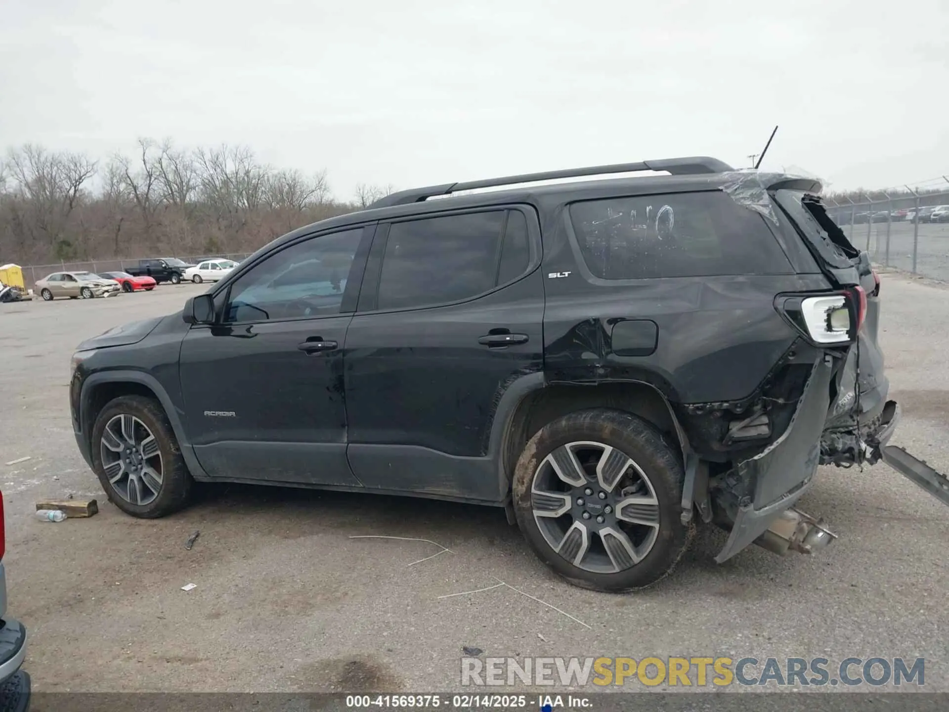 14 fotografías del automóvil dañado 1GKKNMLS5KZ270035 GMC ACADIA 2019