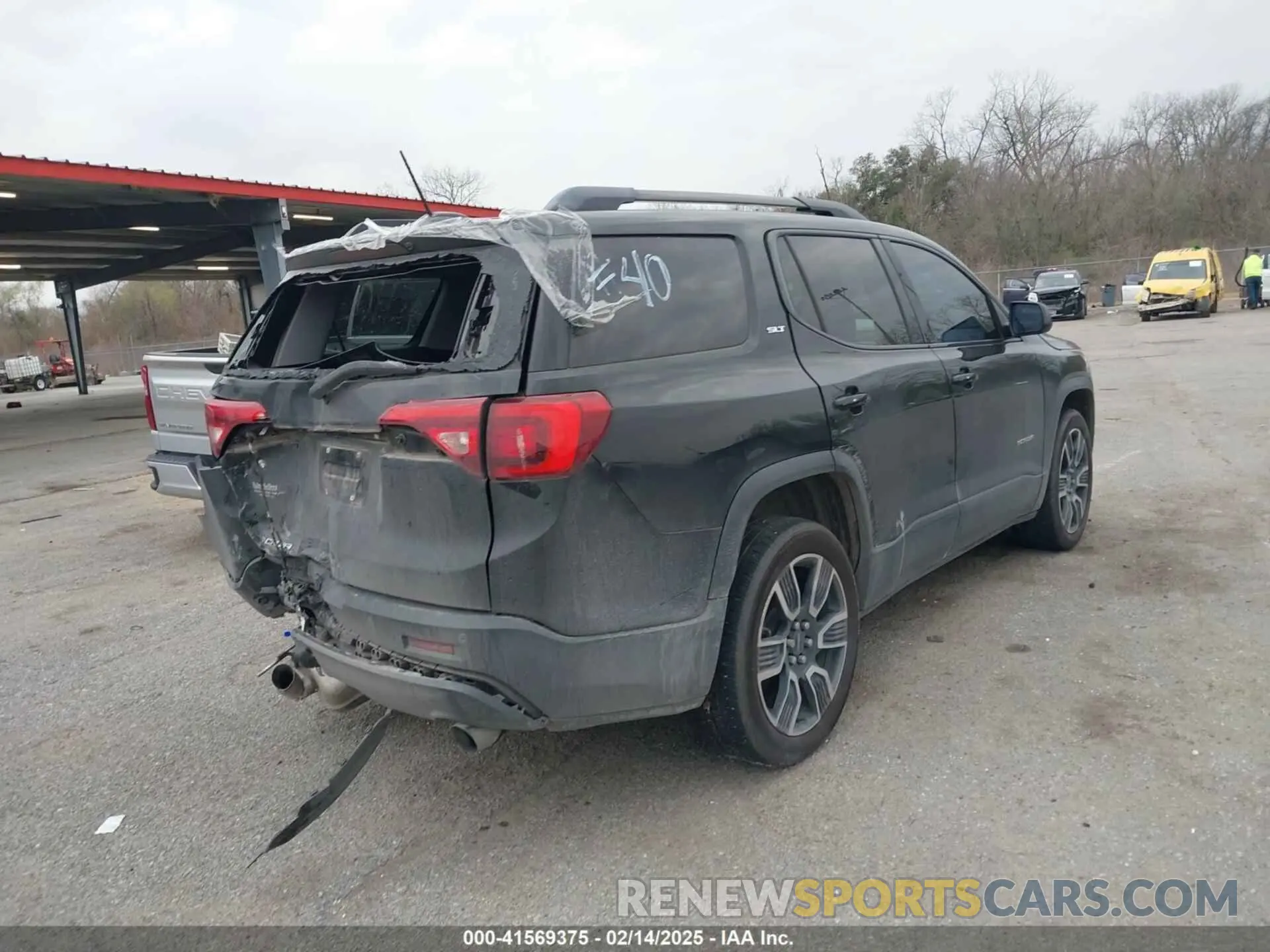 4 fotografías del automóvil dañado 1GKKNMLS5KZ270035 GMC ACADIA 2019