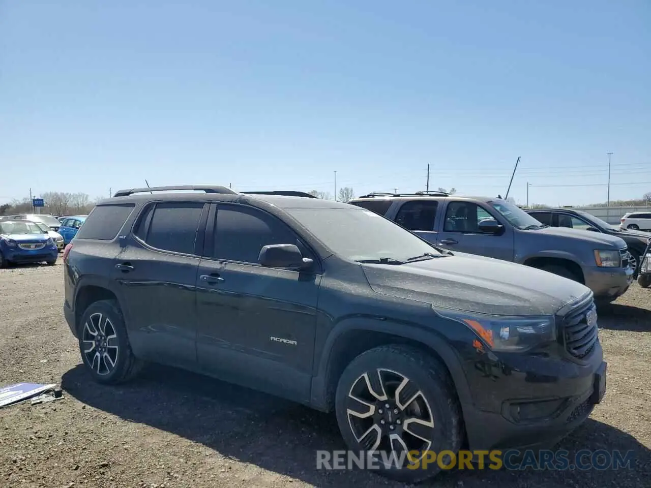 4 fotografías del automóvil dañado 1GKKNMLS6KZ208417 GMC ACADIA 2019
