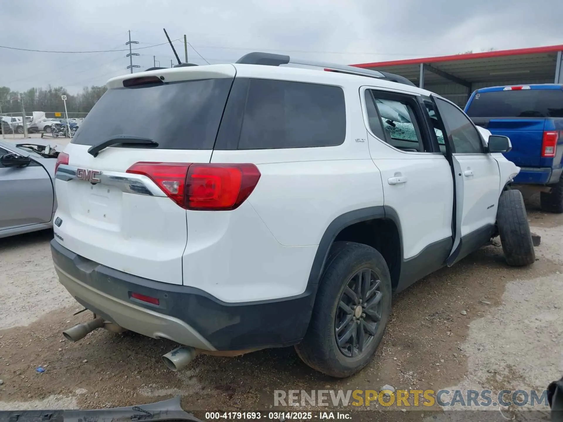 4 fotografías del automóvil dañado 1GKKNMLS6KZ256712 GMC ACADIA 2019