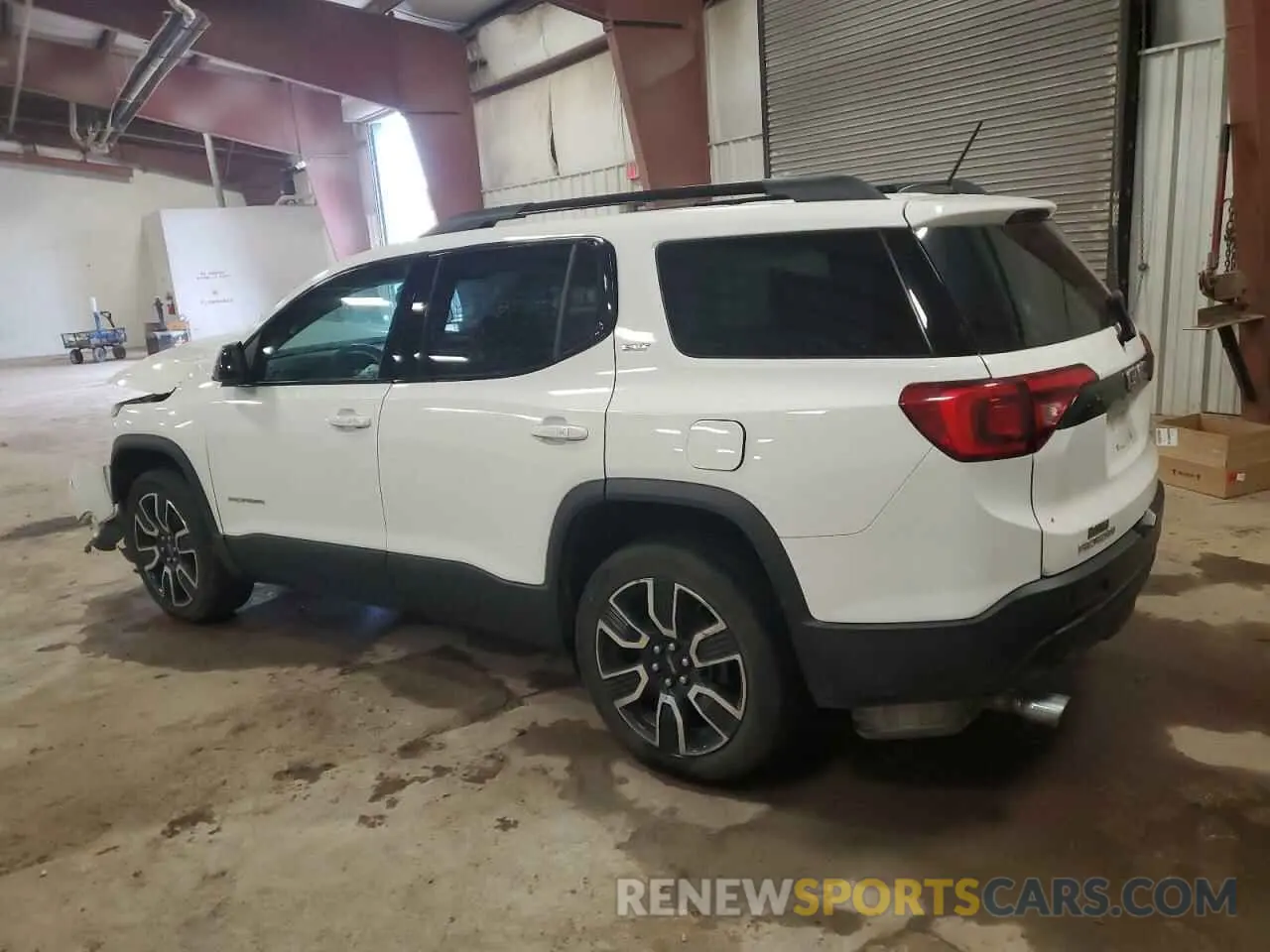 2 fotografías del automóvil dañado 1GKKNMLS7KZ196990 GMC ACADIA 2019