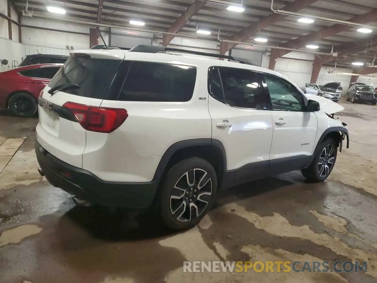 3 fotografías del automóvil dañado 1GKKNMLS7KZ196990 GMC ACADIA 2019